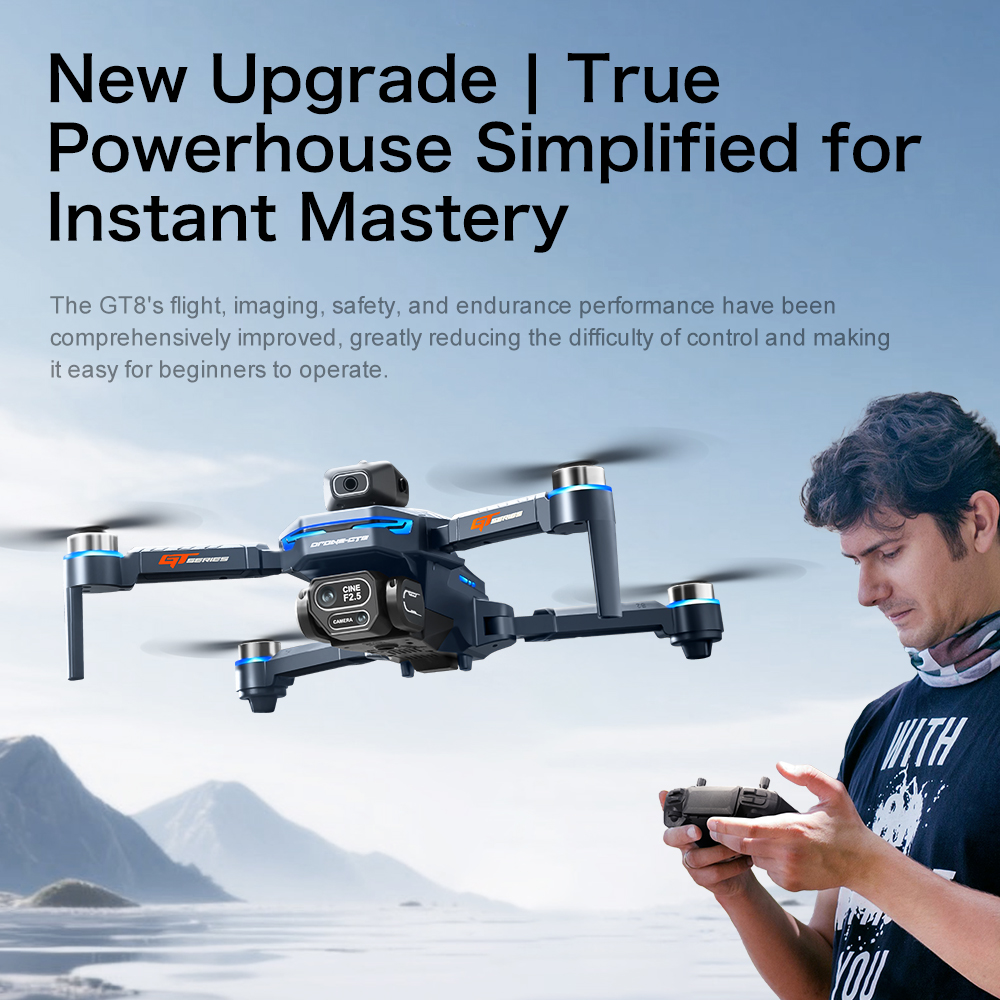 Original GT8 Drone 8K Professi - Drone Gps Mount ulasan dan harga