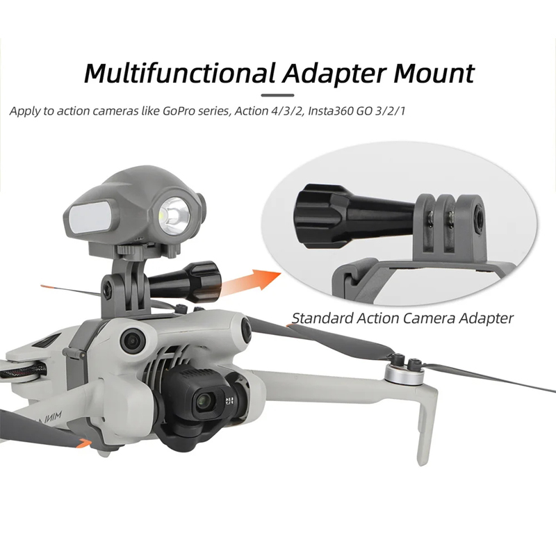 Sports Camera Bracket for Gopr - Dji Drone Mini 4 Pro ulasan dan harga