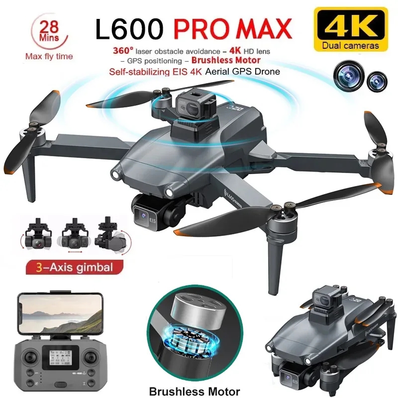 L600 PRO MAX GPS Drone Profess - Drone Gps Mount ulasan dan harga