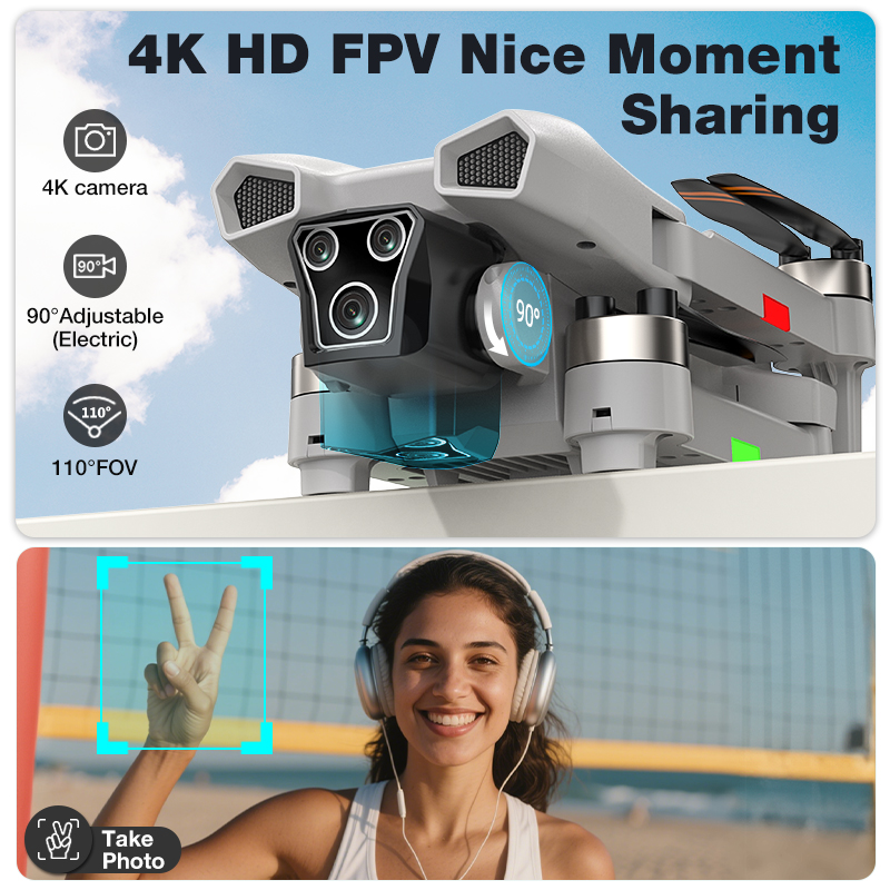 NEW Hot L017 Pro Drone Brushle - Drone Gps Mount ulasan dan harga