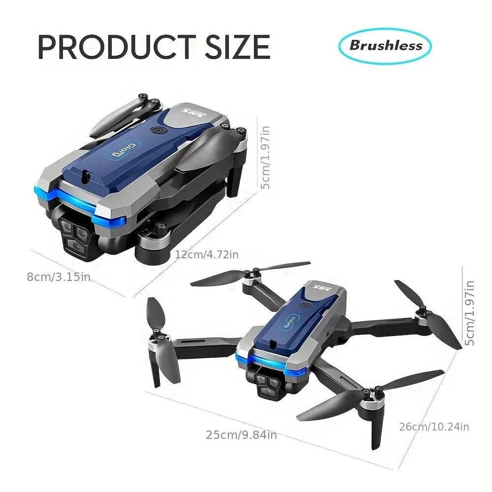 S8S GPS Drone 5G Wifi 8K HD Du - Drone Gps Mount ulasan dan harga