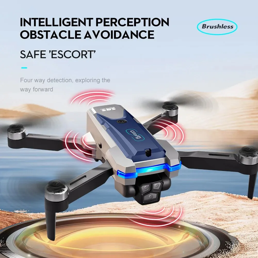 S8S GPS Drone 5G Wifi 8K HD Du - Drone Gps Mount ulasan dan harga